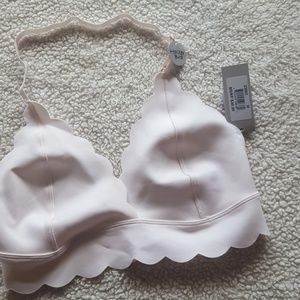 Baby pink bralet